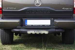 Mercedes X Class Arka Bagaj Kapı Yazısı ABS Plastik