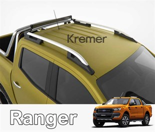 Ford Ranger Tavan Çıtası Tavan Rayı (Ranger T7 Siyah Gri)
